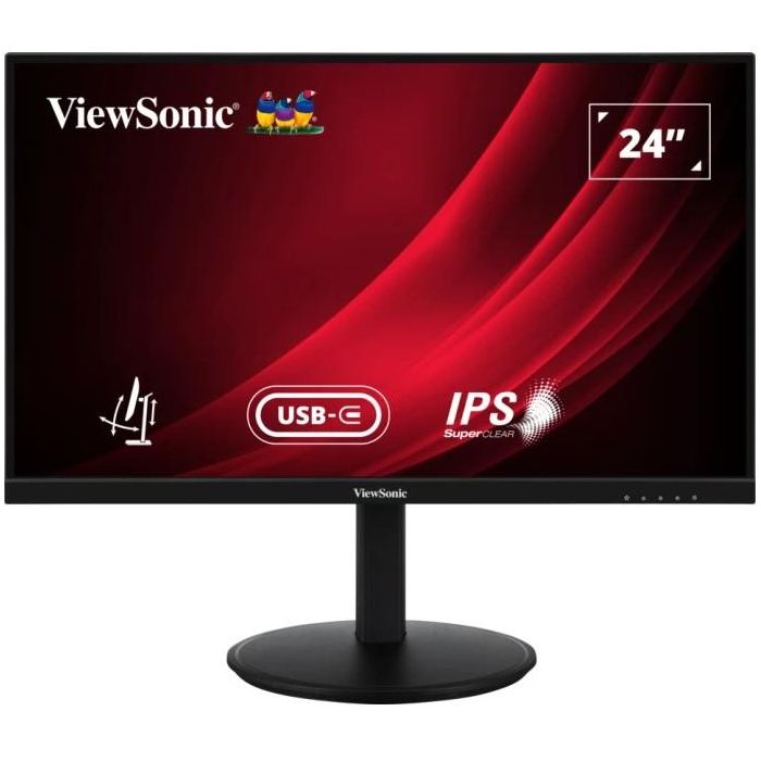 Viewsonic VG2409-MHDU-2 Monitor IPS de 23.8" Full HD 1920x1080 100Hz HDMI DisplayPort USB-C