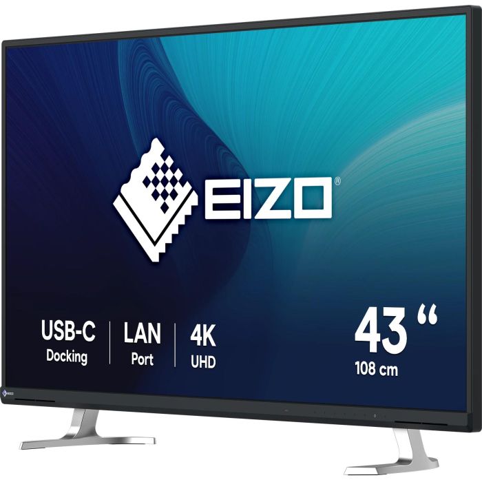 EIZO EV4340X-BK Monitor 42.5" 4K Ultra HD IPS para Oficina con 2xHDMI, DisplayPort y USB-C 1 EIZO EV4340X-BK Monitor 42.5" 4K Ultra HD IPS para Oficina con 2xHDMI, DisplayPort y USB-C 1