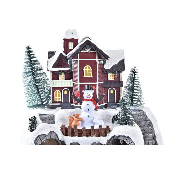 Casa Navidad Tradicional DKD Home Decor Multicolor 18 x 20 x 18 cm (2 Unidades) 2 Casa Navidad Tradicional DKD Home Decor Multicolor 18 x 20 x 18 cm (2 Unidades) 2