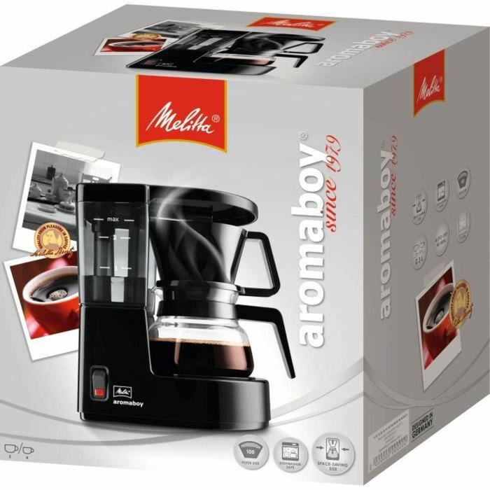 MELITTA 1015-02 Cafetera con filtro Aromaboy - Negro 3