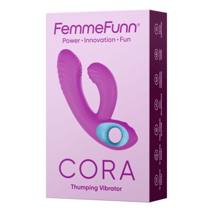 Vibrador Punto G FemmeFunn Cora Morado 7