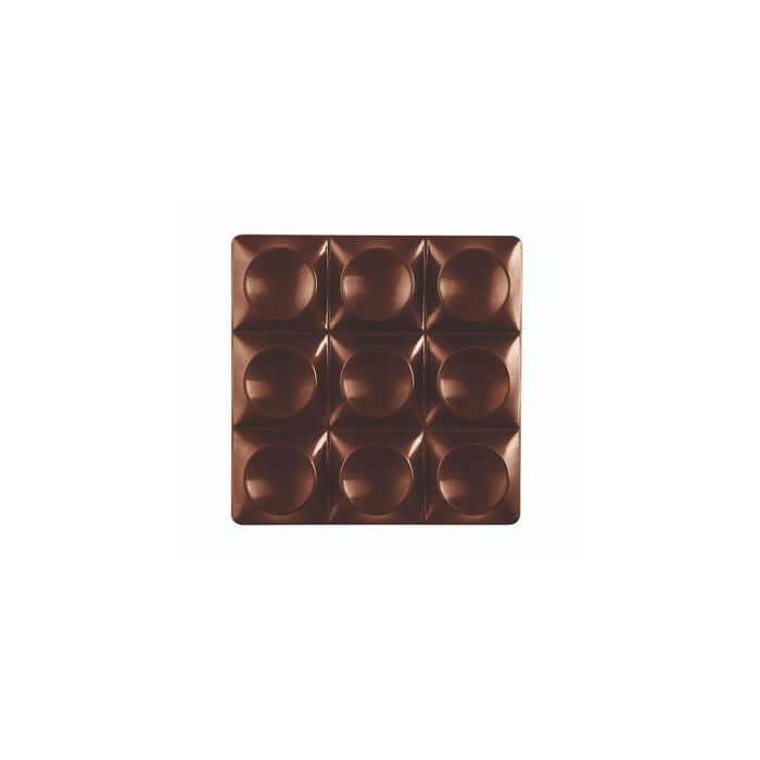 Quttin Molde Para Chocolate Surtido 17.5 cm Ancho x 2.5 cm Alto x 27.5 cm Largo (12 Unidades)