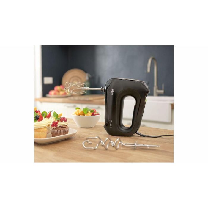 Batidora-Amasadora Braun HM2110BK Negro 500 W 1 Batidora-Amasadora Braun HM2110BK Negro 500 W 1