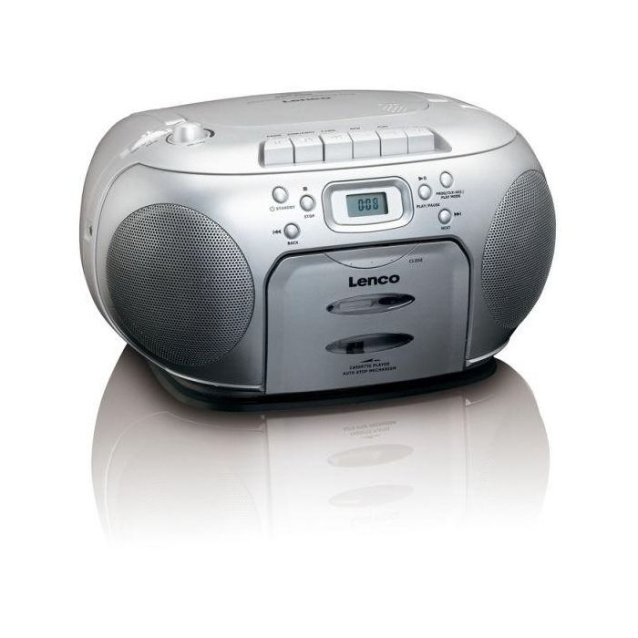 Lenco SCD-420 silber 3