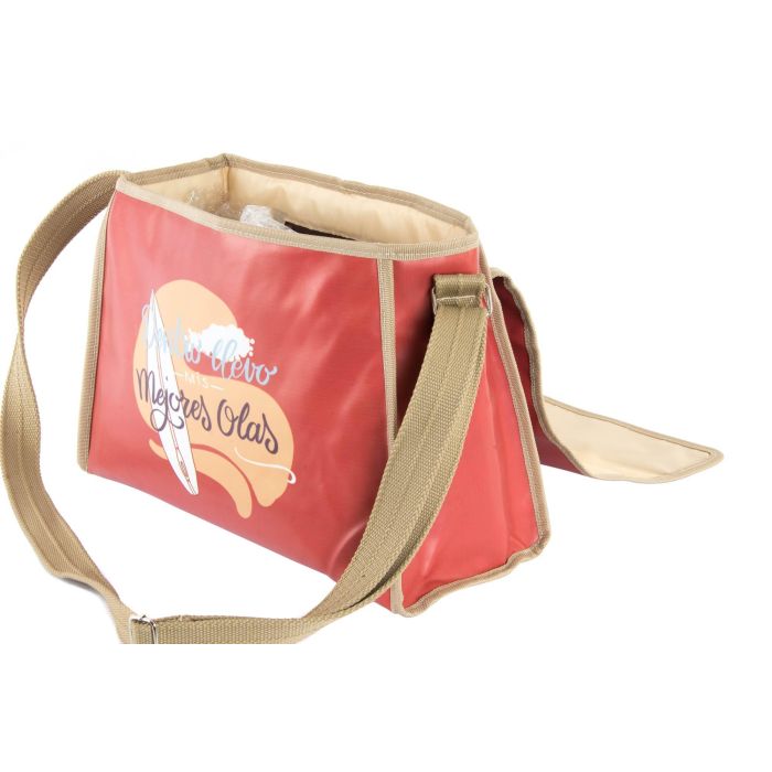 DKD Home Decor Bolso Mediterraneo Olas Surf PU Bandolera 2 Unidades 13 x 26 x 35 cm 2