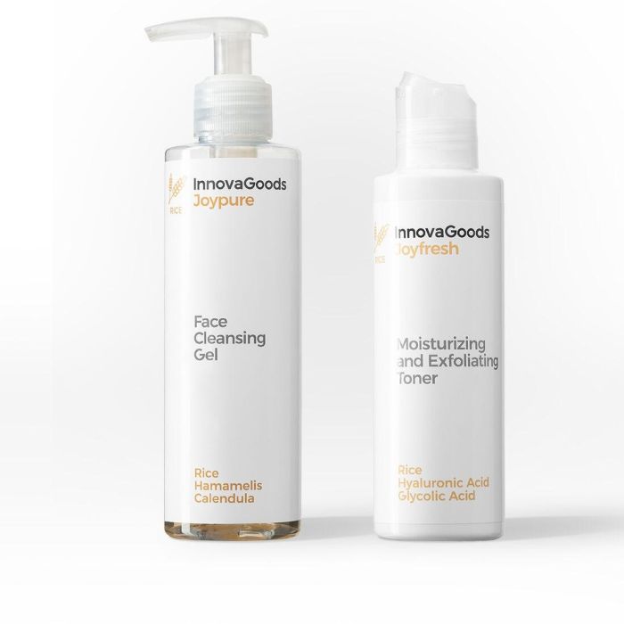 Pack Dúo de Limpieza Facial Rice InnovaGoods 1 Pack Dúo de Limpieza Facial Rice InnovaGoods 1