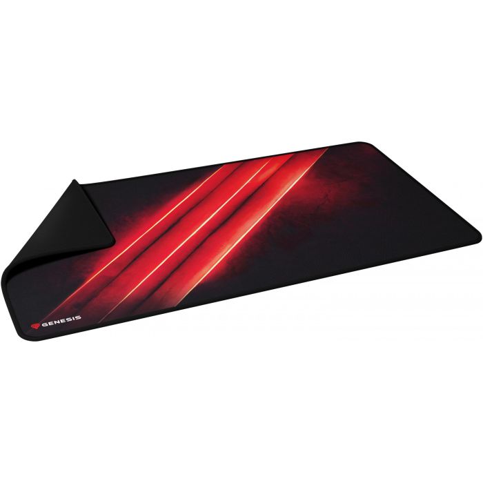 Genesis Carbon 500 Maxi Flash G2 Alfombrilla de ratón gaming XL 900x450mm Negro Rojo, superficie SPEED, antideslizante, resistente al agua 6 Genesis Carbon 500 Maxi Flash G2 Alfombrilla de ratón gaming XL 900x450mm Negro Rojo, superficie SPEED, antideslizante, resistente al agua 6