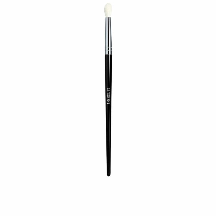 Lussoni #406 Brocha Mediana para Difuminar Maquillaje Ojos Ahumados. Cerdas Naturales para Productos Sueltos y Prensados, 1 ud.
