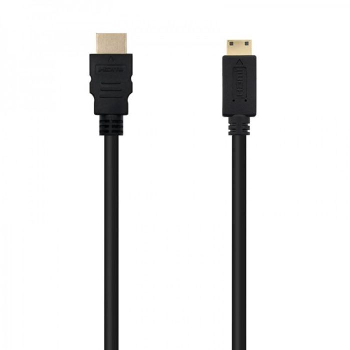 Cable HDMI a Mini HDMI NANOCABLE 10.15.0902 1,8 m Negro 1,8 m 2 Cable HDMI a Mini HDMI NANOCABLE 10.15.0902 1,8 m Negro 1,8 m 2