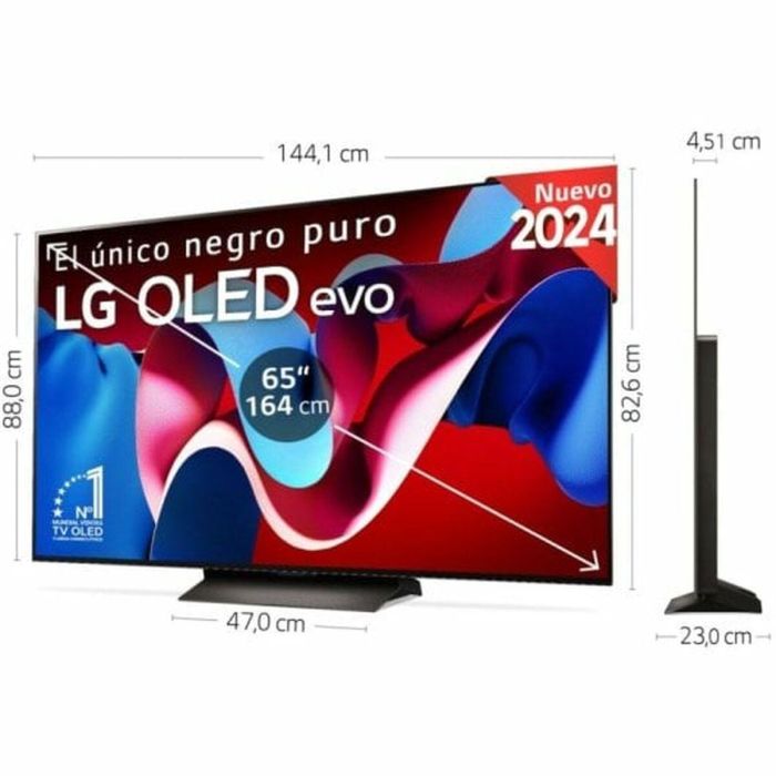 Smart TV LG OLED65C44LA.AEU 4K Ultra HD 65" OLED 4 Smart TV LG OLED65C44LA.AEU 4K Ultra HD 65" OLED 4