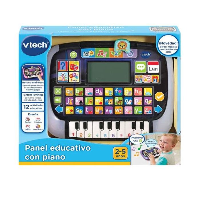 Vtech Tablet Infantil Educativa con Piano para Niños de 2 a 5 años con 4 Modos de Juego y 8 Actividades 7