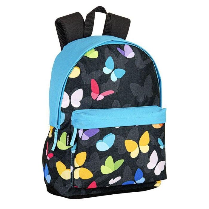 Mochila Mariposas 43cm 1 Mochila Mariposas 43cm 1