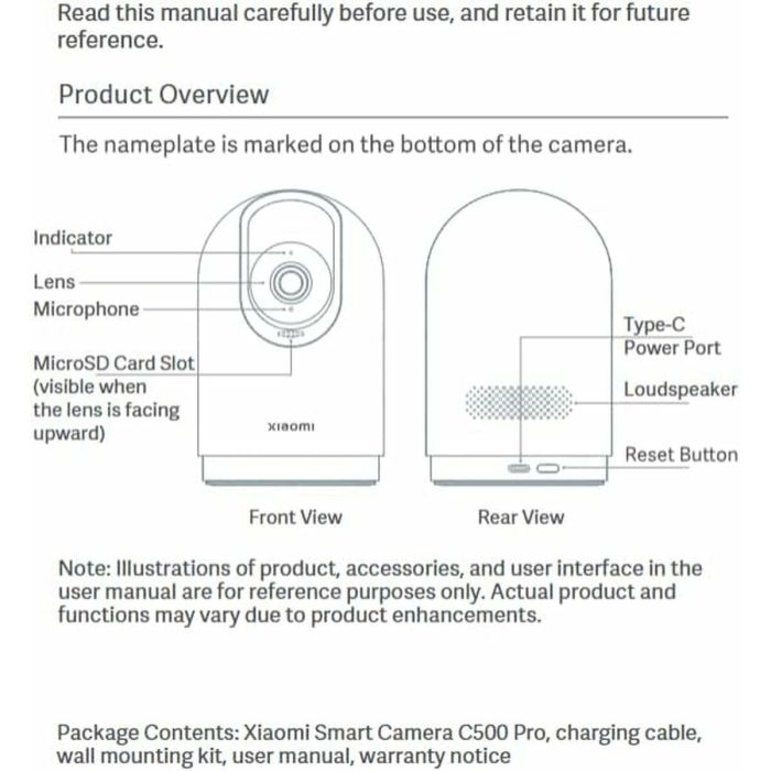 Xiaomi C500 Pro Cámara de Seguridad IP Interior 2960 x 1666 Pixeles Escritorio 6 Xiaomi C500 Pro Cámara de Seguridad IP Interior 2960 x 1666 Pixeles Escritorio 6