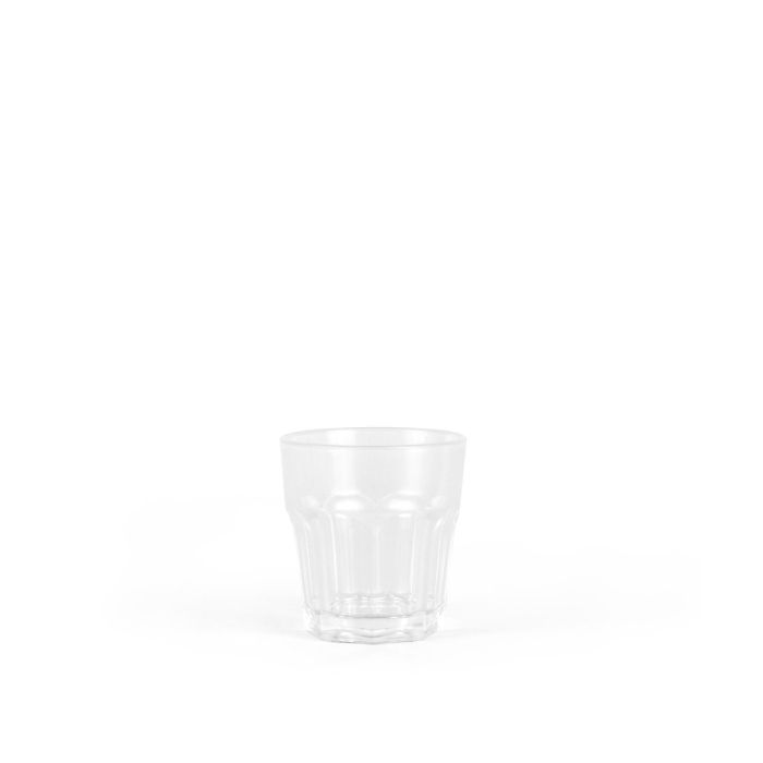 La Mediterranea Vaso Cafe 90ml Ps 6cm Ancho x 6.4cm Alto x 6cm Largo (24 Unidades)