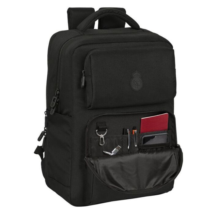 Safta Mochila Premium Real Madrid con 2 Bolsillos, Puerto USB y Compartimento para Portátil 15,6 pulgadas (440x310x130 mm) 3 Safta Mochila Premium Real Madrid con 2 Bolsillos, Puerto USB y Compartimento para Portátil 15,6 pulgadas (440x310x130 mm) 3