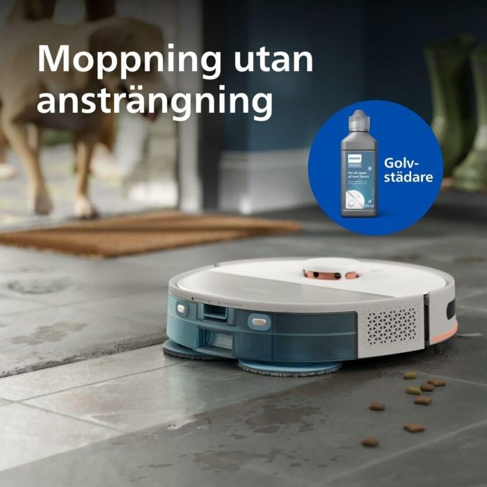 Philips XU5100/20 Aspiradora robot 10000 Pa con vaciado automático y navegación láser 10
