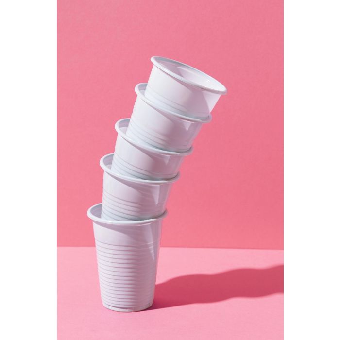 Set de 50 vasos blancos 200 cc Algon (18 Cajas) 3 Set de 50 vasos blancos 200 cc Algon (18 Cajas) 3