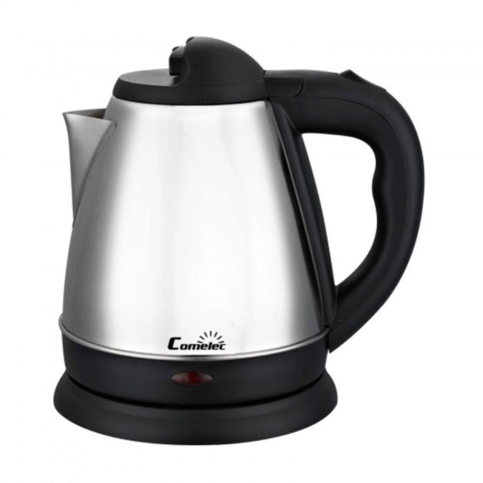 Hervidor COMELEC D227990 1,2 L 1600W Blanco Negro Negro/Plateado Plateado Acero Inoxidable 1200 W 1600 W 1 L Hervidor COMELEC D227990 1,2 L 1600W Blanco Negro Negro/Plateado Plateado Acero Inoxidable 1200 W 1600 W 1 L