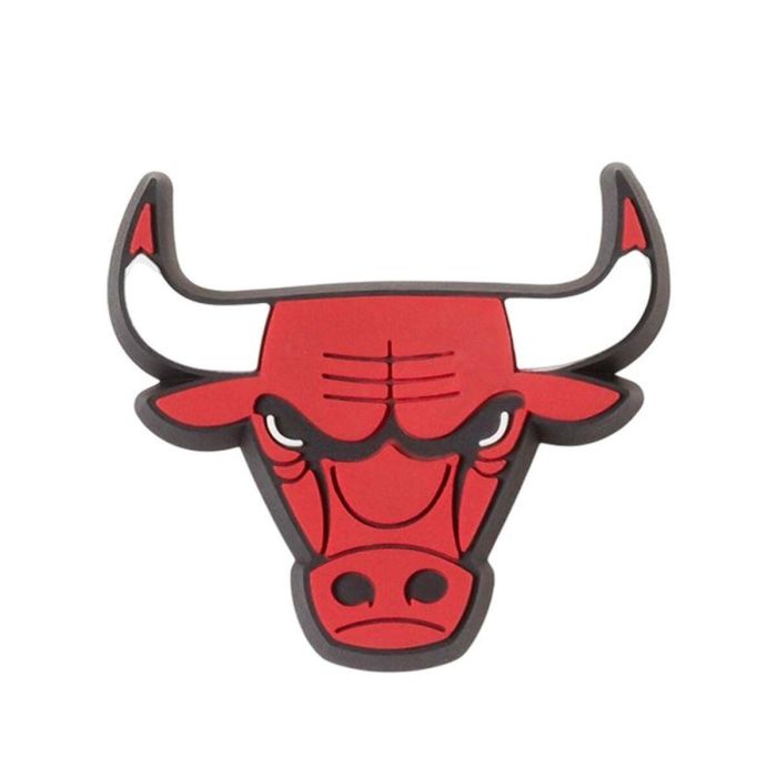 Pin Crocs NBA Chicago Bulls Rojo