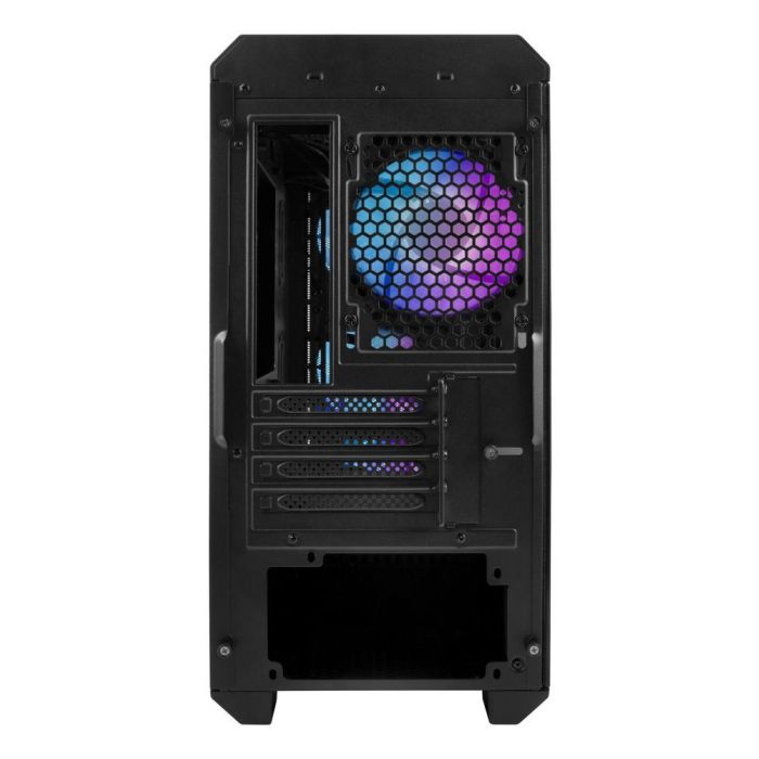 GENESIS Irid 503 ARGB Micro Torre Gaming con 4 Ventiladores, Panel Cristal Templado, Negra/Transparente, hasta 240mm RL 3 GENESIS Irid 503 ARGB Micro Torre Gaming con 4 Ventiladores, Panel Cristal Templado, Negra/Transparente, hasta 240mm RL 3