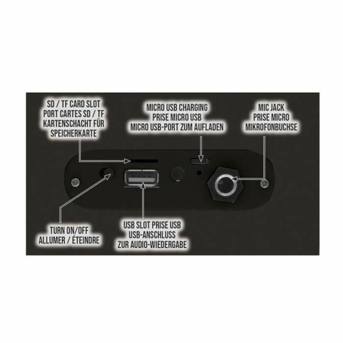 Lexibook Altavoz Bluetooth Portátil Harry Potter con Luces y Micrófono 3 Lexibook Altavoz Bluetooth Portátil Harry Potter con Luces y Micrófono 3