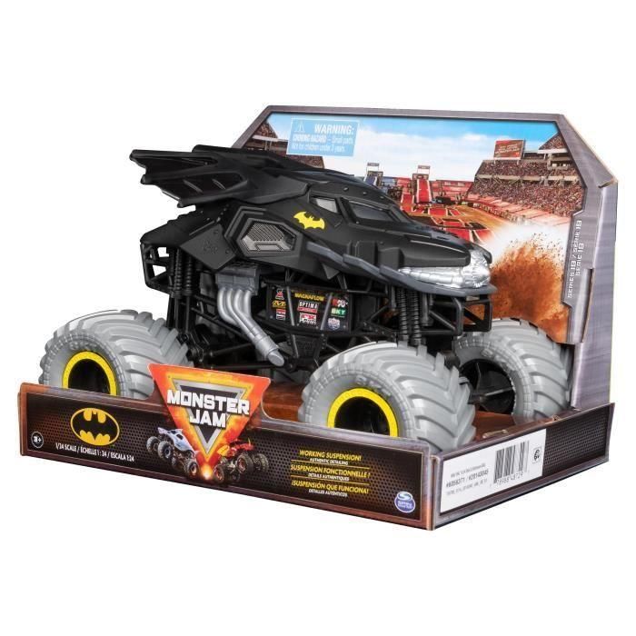 SPIN MASTER VEHÍCULO BATMAN DIE CAST 1:24 Monster Jam 1 SPIN MASTER VEHÍCULO BATMAN DIE CAST 1:24 Monster Jam 1