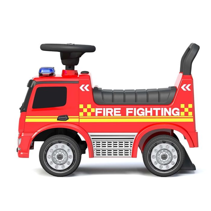 Tachan Correpasillos Camión de Bomberos Mercedes, Licencia Oficial, Volante con Sonido, Guardar Cosas, Neumáticos Goma, +12 Meses 1 Tachan Correpasillos Camión de Bomberos Mercedes, Licencia Oficial, Volante con Sonido, Guardar Cosas, Neumáticos Goma, +12 Meses 1