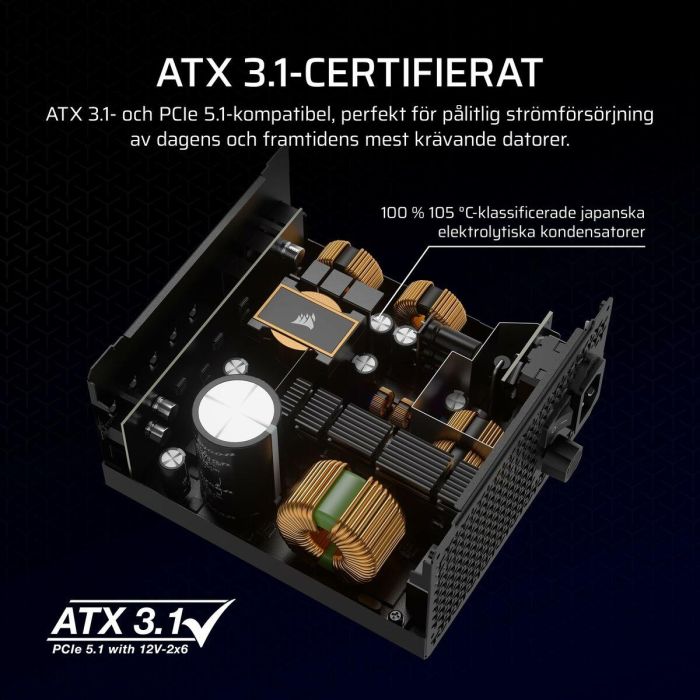 Fuente de Alimentación Corsair 850 W 80 Plus Gold 14 Fuente de Alimentación Corsair 850 W 80 Plus Gold 14