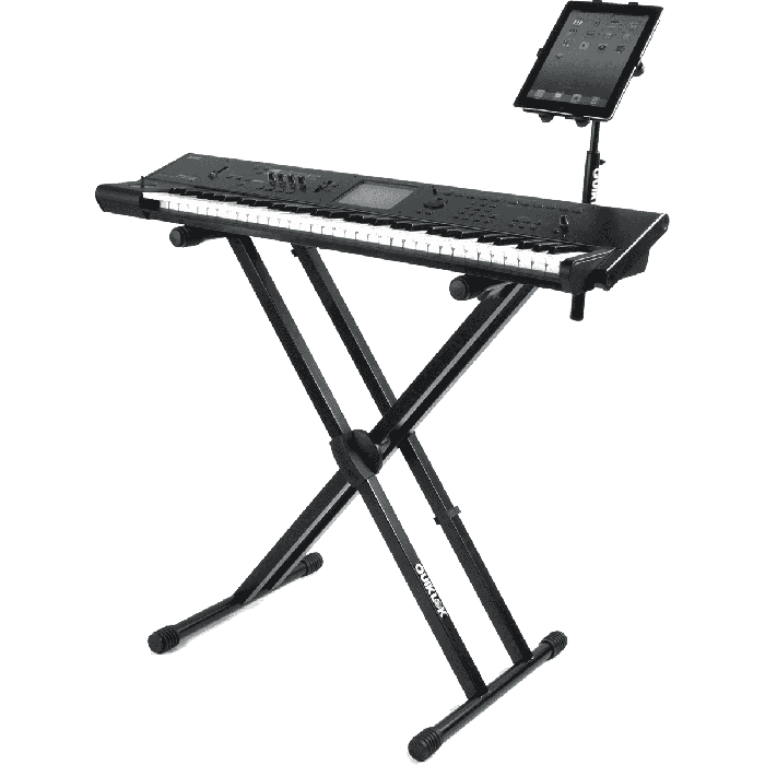 Soporte Teclado T500 Formato "X" Trigger Lok / Perfil Doble - Negro 3 Soporte Teclado T500 Formato "X" Trigger Lok / Perfil Doble - Negro 3