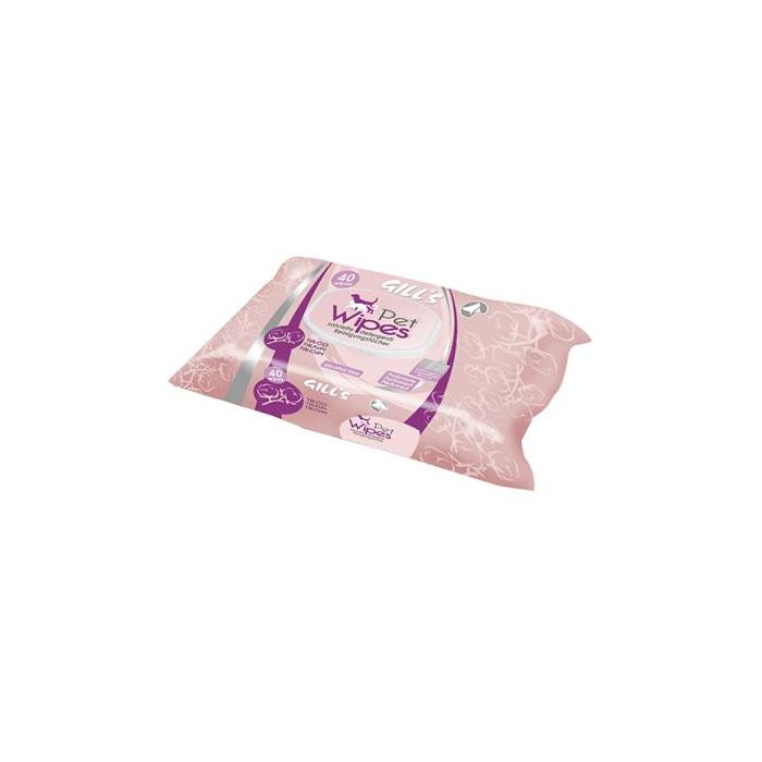 Nayeco Toallitas Húmedas con Fragancia a Talco para Perros, Gatos y Cachorros - 40 Unidades Nayeco Toallitas Húmedas con Fragancia a Talco para Perros, Gatos y Cachorros - 40 Unidades