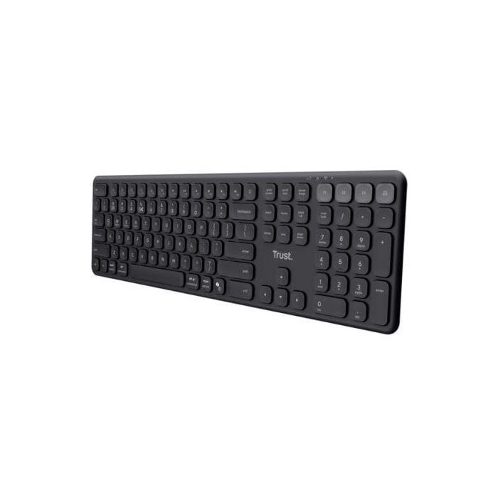 Teclado Compacto Inalámbrico por Bluetooth Trust Vaiya Teclado Compacto Inalámbrico por Bluetooth Trust Vaiya