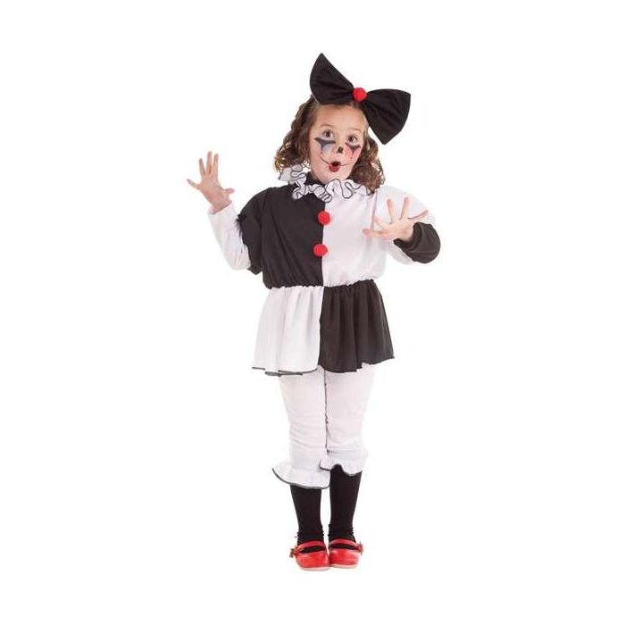 Disfraz infantil mimo parís niña t-0 2-3 años Disfraz infantil mimo parís niña t-0 2-3 años