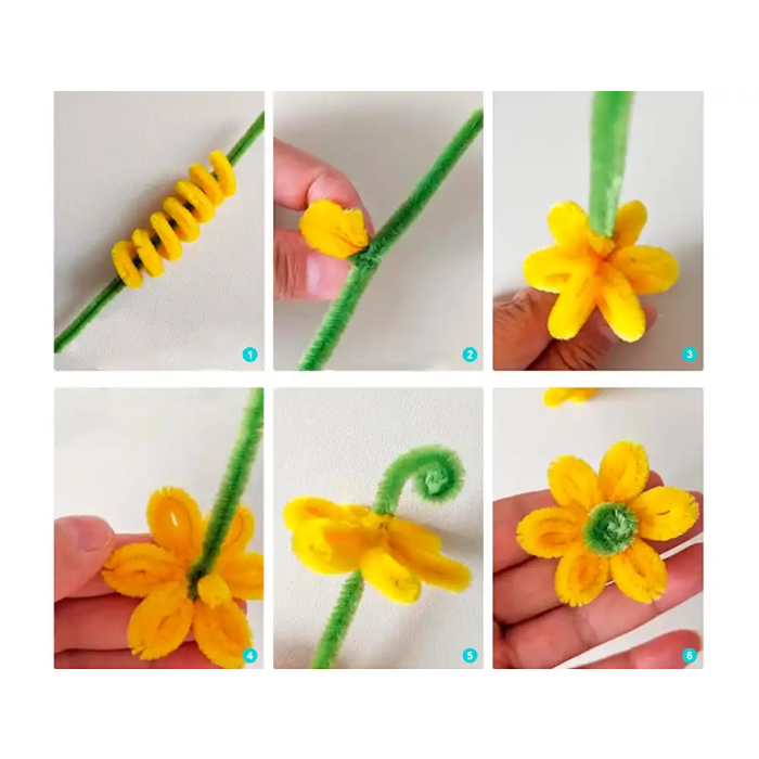 Liderpapel Limpiapipas Chenilla Colores Mate Surtidos 30 cm Bolsa 100 Unidades 4