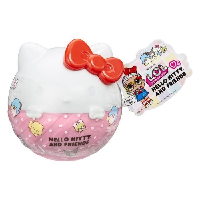 Muñecas LOL Surprise Loves Hello Kitty Tots 7,5 cm - A partir de 3 años Muñecas LOL Surprise Loves Hello Kitty Tots 7,5 cm - A partir de 3 años