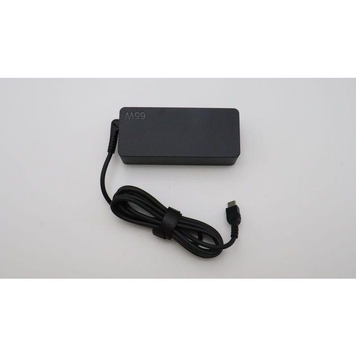 Lenovo 65W AC adapter with Power Delivery, 3 output voltages (20V, 15V, 9V, 5V), 3-pin design, worldwide compatibility. 7 Lenovo 65W AC adapter with Power Delivery, 3 output voltages (20V, 15V, 9V, 5V), 3-pin design, worldwide compatibility. 7