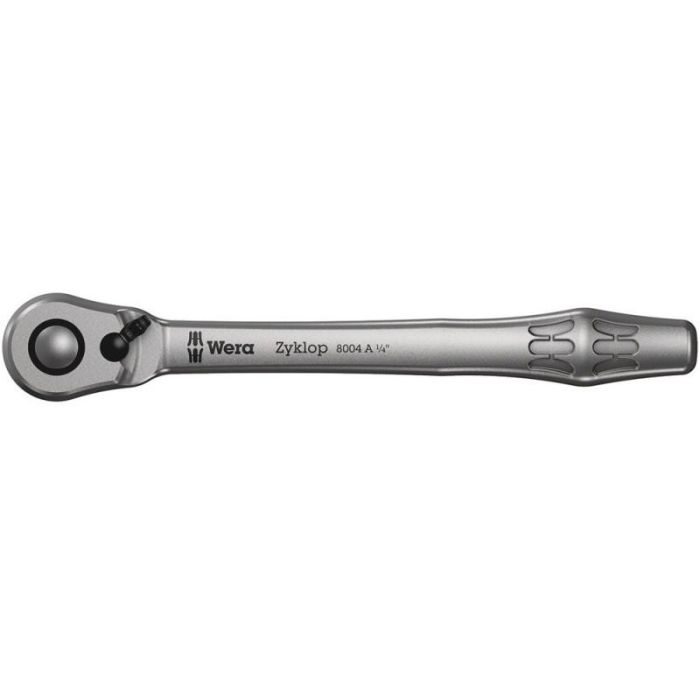Wera 8004 A Zyklop Metal-Knarre con Carraca de Metal 1/4" -Antrieb