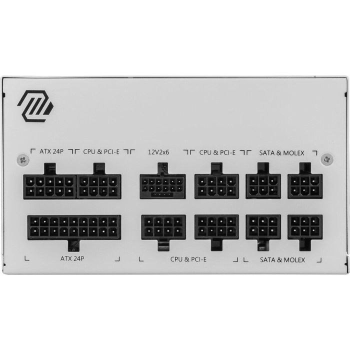 MSI MAG A850GL PCIE5 WHITE unidad de fuente de alimentación 850 W 20+4 pin ATX ATX Blanco 13 MSI MAG A850GL PCIE5 WHITE unidad de fuente de alimentación 850 W 20+4 pin ATX ATX Blanco 13