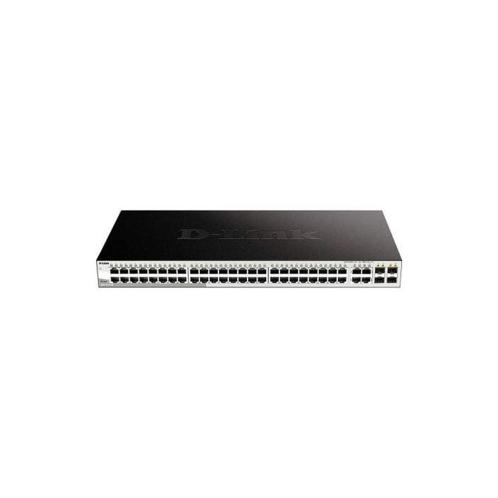 D-Link DGS-1210-52/E Switch Smart+ Gestionable 52 Puertos: 48x RJ-45 Gigabit, 4x SFP, 104Gbps, L2/L3 Routing 1 D-Link DGS-1210-52/E Switch Smart+ Gestionable 52 Puertos: 48x RJ-45 Gigabit, 4x SFP, 104Gbps, L2/L3 Routing 1