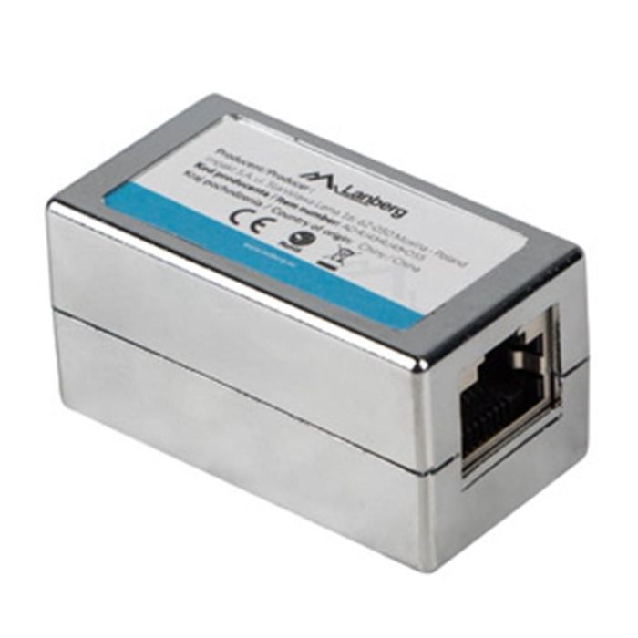 Adaptador Lanberg Cat6 Ftp Rj45 Hembra 1 Adaptador Lanberg Cat6 Ftp Rj45 Hembra 1