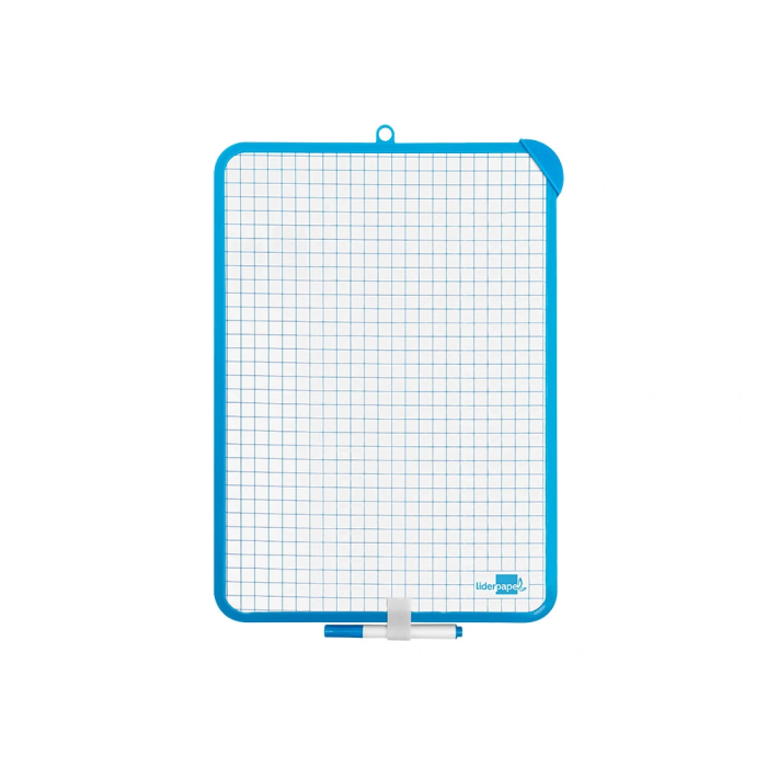 Liderpapel Pizarra Blanca 25x35 cm con Rotulador y Borrador Magnético 1 Liderpapel Pizarra Blanca 25x35 cm con Rotulador y Borrador Magnético 1