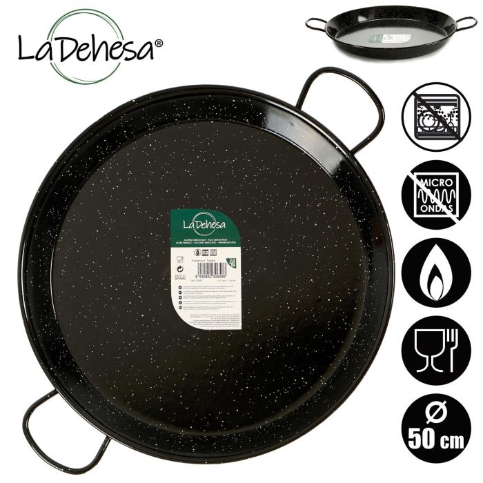 Paellera Esmaltada 50 Cm 13 Raciones La Dehesa (4 Unidades) 3 Paellera Esmaltada 50 Cm 13 Raciones La Dehesa (4 Unidades) 3