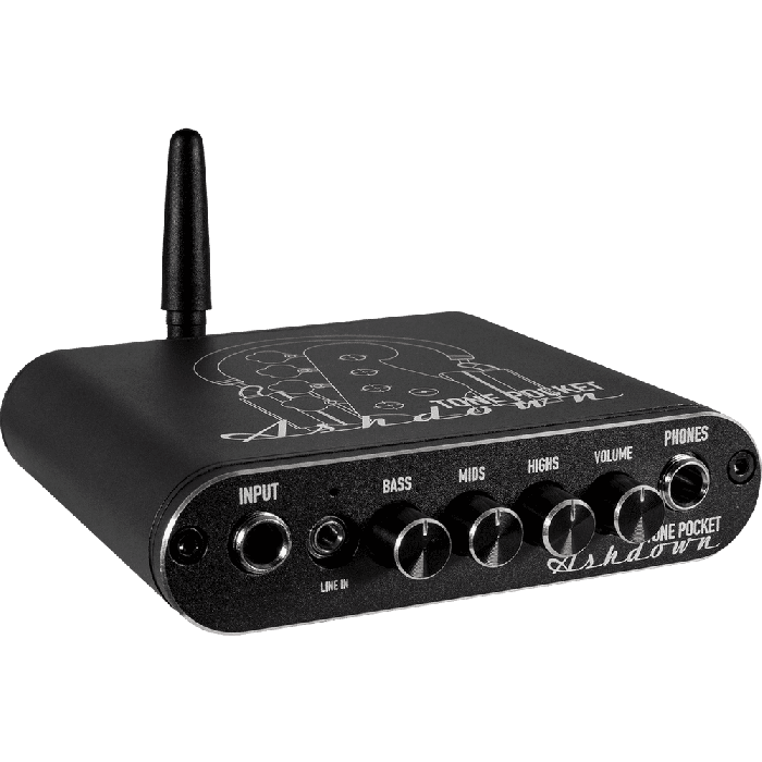 Preamplificador De Auriculares / Interfaz De Audio Con Bluethooth Ashdown Tone Pocket - Negro 4 Preamplificador De Auriculares / Interfaz De Audio Con Bluethooth Ashdown Tone Pocket - Negro 4