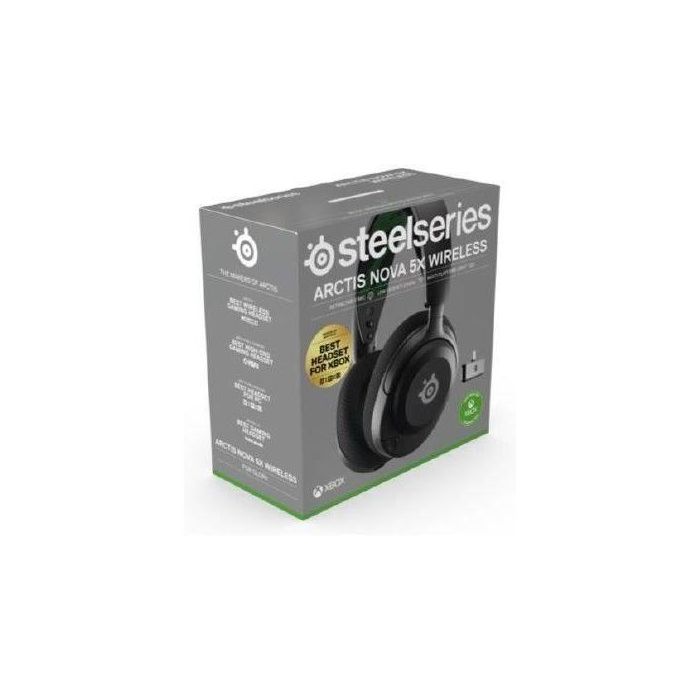 Auriculares inalámbricos para juegos - STEELSERIES - Arctis Nova 5X - Negro - ClearCast 2.0 - Duración de la batería 36 horas 2 Auriculares inalámbricos para juegos - STEELSERIES - Arctis Nova 5X - Negro - ClearCast 2.0 - Duración de la batería 36 horas 2