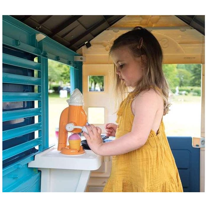 Smoby Casa Sweet Corner ¡El Rincón de los Dulces! con Máquina de Helados y Accesorios 105x110x127 cm 6