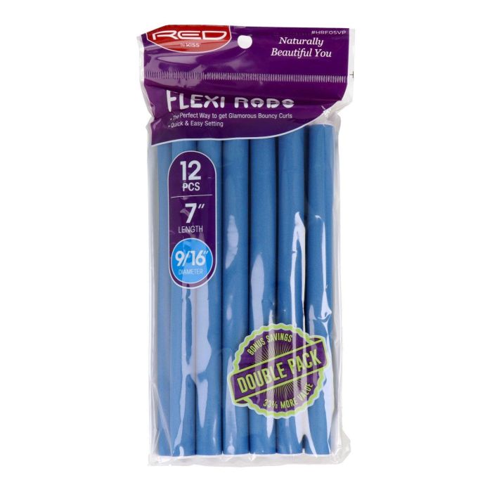 Red Kiss Rulos Flexibles 7" - Pack de 12 unidades