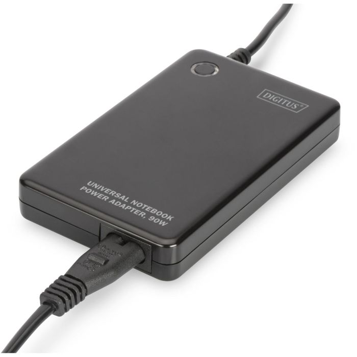 Digitus Universal Notebook Netzteil 90W 24V 6.0A Adaptador de Corriente Portátil Interior con 11 Conectores y USB-C