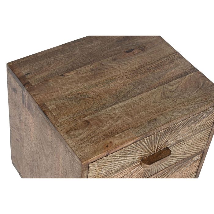 Mesita De Noche Moderno DKD Home Decor Natural 34 x 50 x 40 cm 3 Mesita De Noche Moderno DKD Home Decor Natural 34 x 50 x 40 cm 3