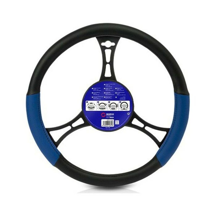 Funda para Volante Sparco SPC1100L Universal (Ø 37 - 39 cm) 2 Funda para Volante Sparco SPC1100L Universal (Ø 37 - 39 cm) 2