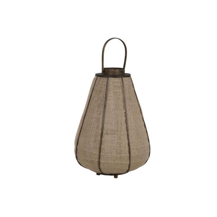 Portavela Oriental DKD Home Decor Natural 41.5 x 72 x 41.5 cm