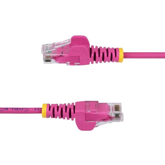 Cable RJ45 Categoría 6 UTP Rígido Startech N6PAT5MPKS Rosa 5 m 9